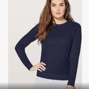 Lululemon Simply Wool Sweater in Midnight Navy, Size 6
Lightly used